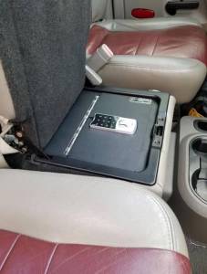Lock'er Down® - EXxtreme Console Safe 2006 to 2022 Dodge Ram 1500, 2500 & 3500 and 2019 Except 1500 Under Front Seat Model 2058EX
