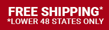 Free Shipping on 48 Lower States only