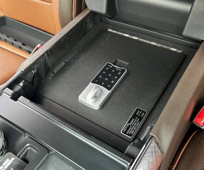 Lock'er Down® - Console Safe®  2021-2022 Ford F150  Model LD2065
