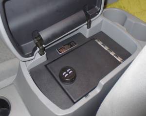 Shop by Vehicle - Toyota - Lock'er Down® - Console Safe 2005 to 2015 Toyota Tacoma Model LD2012