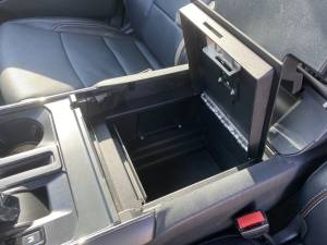 EXxtreme Console Safe®  2021-2022 Ford F150, 2022 Ford Super Duty (Late Model 2022), 2022 F250-F350, 2021-2022 Expedition Model LD2065